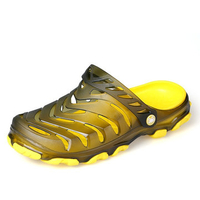 Men Hole Breathable Soft Beach Sandals Light Waterproof Shoes