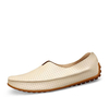 Men Hollow Out Soft Breathable Doug Shoes Flat Slip On Casual Driving Loafers