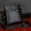 Men Leather Business Crossbody Bag Leisure Outdoor Shoulder Bag