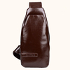Men Leather Casual Fashion Versatile Crossbody Bag
