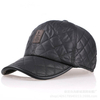 Men Leather Earflap Earmuffs Baseball Cap Adjustable Blank Golf Sport Outdoor Hat