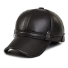 Men Leather Earflap Earmuffs Baseball Cap Adjustable Golf Outdoor Hat