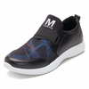 Men Mesh Fabric Breathable Elastic Panels Slip On Light Casual Sneakers