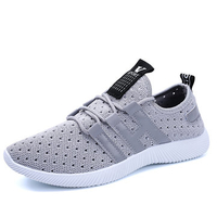 Men Mesh Light Wight Lace Up Outdoor Breathable Sneakers