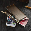 Men Middle Long Casual Business Wallet Cash Cards Coins Bags