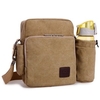 Men Multifunctional Casual Business Canvas Shoulder Bag Vintage Crossbody Bag