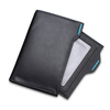 Men Multifunctional Cowhide PU Short Wallet