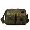 Men Nylon Outdoor Jungle Crossbody Bag Multi-pocket Shoulder Bag