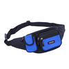 Men Nylon Waist Bag Patchwork Hitcolor Crossbody Bag