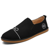 Men Old Peking Style Embroidery Casual Shoes Flat Slip On Loafers