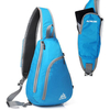 Men Outdoor Nylon Chest Pack Crossbody Bag Shoulder Bag