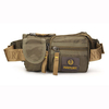 Men Oxford Multifunctional Outdoor Waist Bags Vintage Casual Shoulder Bags
