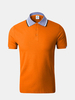 Men Polo Shirt 6 Colors Embroidery Solid Color Turn-down Collar Short Sleeve T-shirt