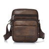 Men PU Leather Business Crossbody Bags Retro Shoulder Bags