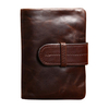 Men PU Leather Casual Vintage Short Wallet