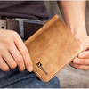Men PU Leather Wallet Business Wristlet Wallet Purse