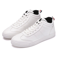 Men Shoes PU High Top Sneakers Casual Outdoor Fashion Chukkas