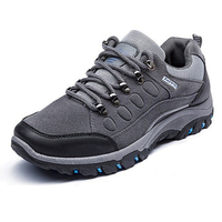 Men Suede Hiking Water Resistant Shock Absorption Outdoor Casual Sneakers