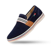 Men Suede British Style Suede Lazy Slip On Flat Casual Driving Loafers