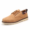 Men Suede Oxfords Casual European Style Lace Up Shoes