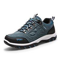 Men Suede Water Resistant Non-slip Outdoor Hiking Sport Casual Sneakers
