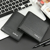 Men Vintage PU Multifunction Hasp Zipper Wallet Business Short Folding Purse