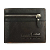 Men Vintage Business Casual PU leather Zipper Wallet Clutch Coin Bags Purse