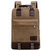 Men Vintage Canvas Backpack Casual Hiking Travel Shoulder Bags