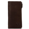 Men Vintage Genuine Leather Long Casual Wallet