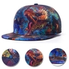 Men Women 3D Chinese Dragon Printed Snapback Baseball Cap Hip Hop Adjustable Hat