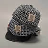 Men Women Adjustable Baseball Cap Flat Bill Paisley Hippie Snapback HipHop Hat