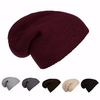 Men Women Baggy Beanie Oversize Winter Hat Ski Slouchy Skull Cap