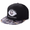 Men Women Baseball Cap Owl Big Eye Hip-Hop Snapback Adjustable Bboy Hat