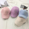 Men Women Baseball Cap Visor Peaked Cap With Ring Casual Adjustable Hip-Hop Hat