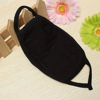 Men Women Black Winter Outdoor Cotton Warm Anti-Dust Thick Masks