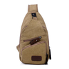 Men Women Canvas Casual Shoulder Bag Chest Bags Portable Crossbody Bags
