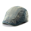 Men Women Casual Beret Cap Denim Cowboy Sun Visor Hat