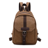 Men Women Casual Canvas Backpack Outdoor Travel Crossbody Bag Chest Bag