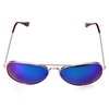Men Women Classic Polarization Meta Coating Sunglasses Frog Mirrors