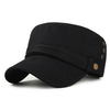 Men Women Cotton Baseball Cap Military Adjustable Summer Washed Flat Hat