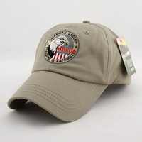 Men Women Cotton Embroidery Airborne Eagle Baseball Hat Outdoor Sports Tactical Army Visor Sun Cap