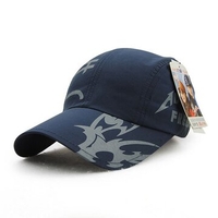 Men Women Cotton Flower Print Quick-Drying Baseball Cap Outdoor Sport Sunshade Hat Adjuatable