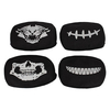Men Women Cotton Mouth Mask Noctilucence Luminous Cartoon Pattern Anti-Dust Mask