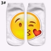 Men Women Cotton Socks Ankle Socks Funny Stereoscopic 3D EMOJI Expression