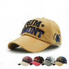 Men Women Cotton Vintage Letter Embroidery Baseball Cap Adjustable Golf Snapback Hat
