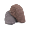 Men Women Cotton Washed Holes Beret Hat Casual Vintage Sunshade Caps Adjustable