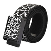 Men Women Crack Explosion Thickened Canvas Smooth Pure Cotton Sports Belts