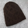 Men Women Crochet Winter Thick Knitted Casual Baggy Slouchy Casual Beanies Hat
