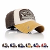 Men Women Denim Jean Peaked Causal Baseball Cap Adjustable Sun Hip-hop Hat