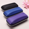 Men Women Fiber Zipper Sunglasses Case Box Eyewear Accessories